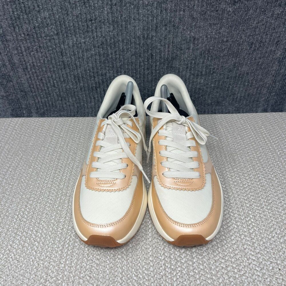 Kizik Paris Pristine Amberlight White Metallic Pink Handsfree Shoes Women’s 10 - Picture 2 of 8